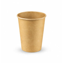 Brown Single Wall Paper Cups 4 OZ to 16 OZ Beverage Cups - SNH Packing