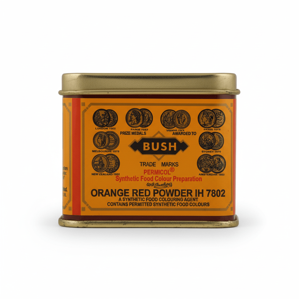 BUSH Orange Red Powder, 100Gm - SNH Packing