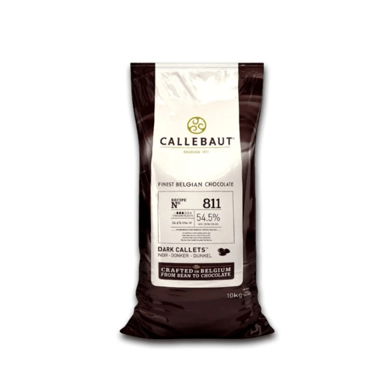 Callebaut Couverture Dark 54.5% Chocolate Callets - SNH Packing