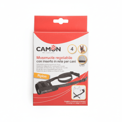 Camon Adjustable Nylon Dog Muzzle with Mesh -X-Large - SNH Packing