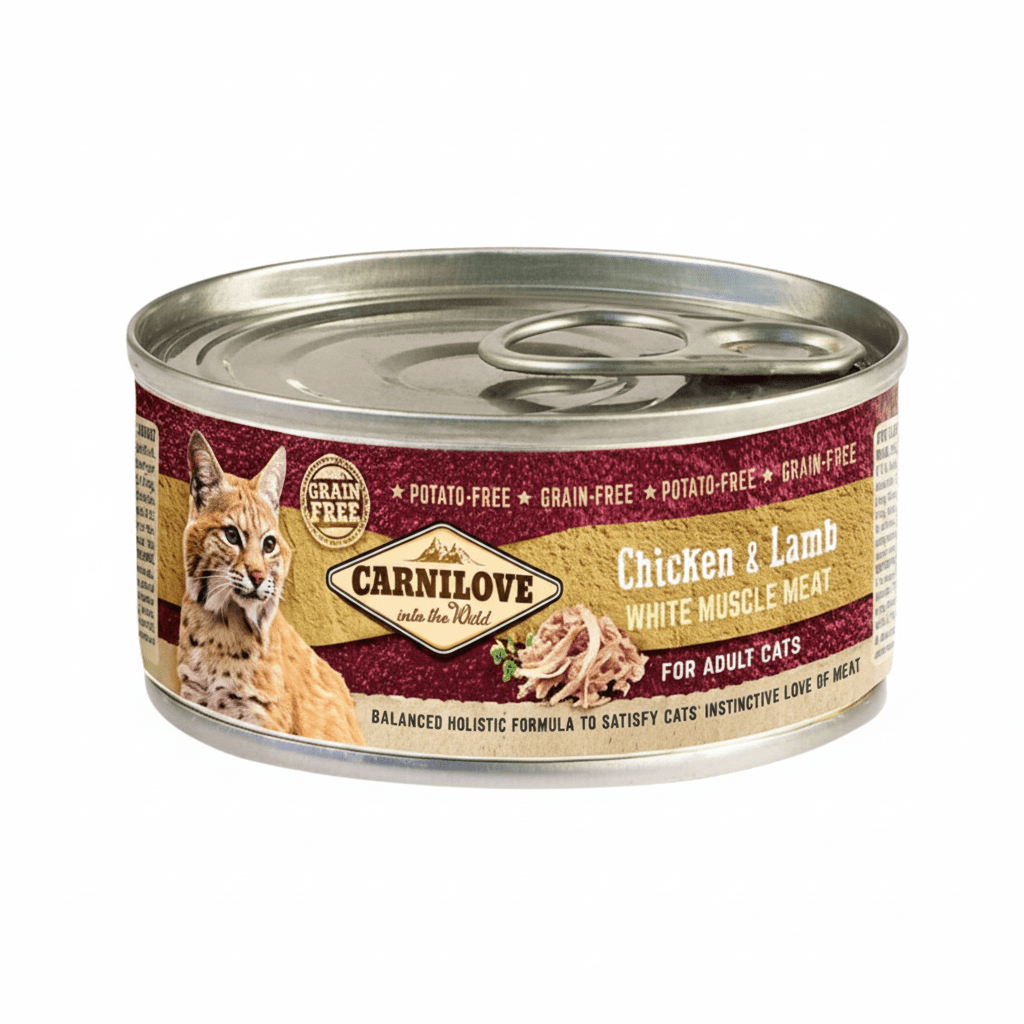 Carnilove Chicken & Lamb for Adult Cats 100G - SNH Packing