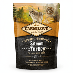 Carnilove Salmon & Turkey for Large Breed Adult Dogs 1.5kg - SNH Packing