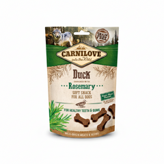 Carnilove Duck enriched with Rosemary Soft Snack for Dogs 200g