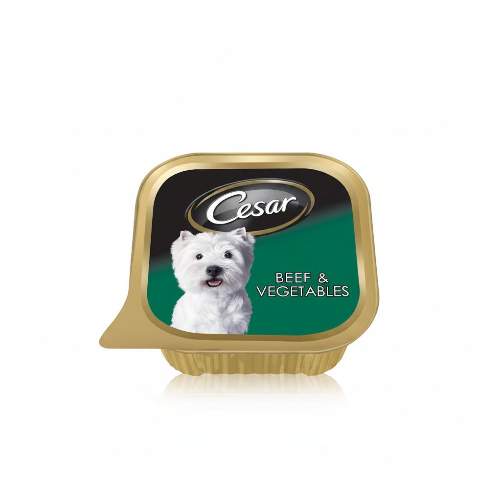Cesar Beef and Vegetables Wet Dog Food - 100G - SNH Packing