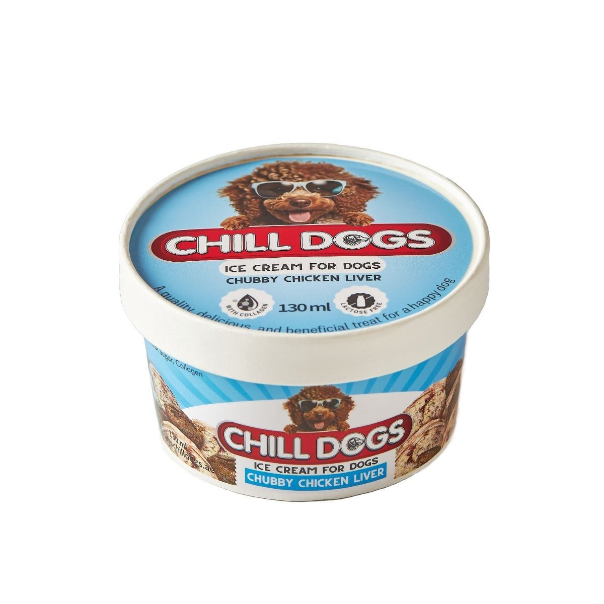 Chill Dogs Chubby Chicken Liver Cup 130Ml - SNH Packing
