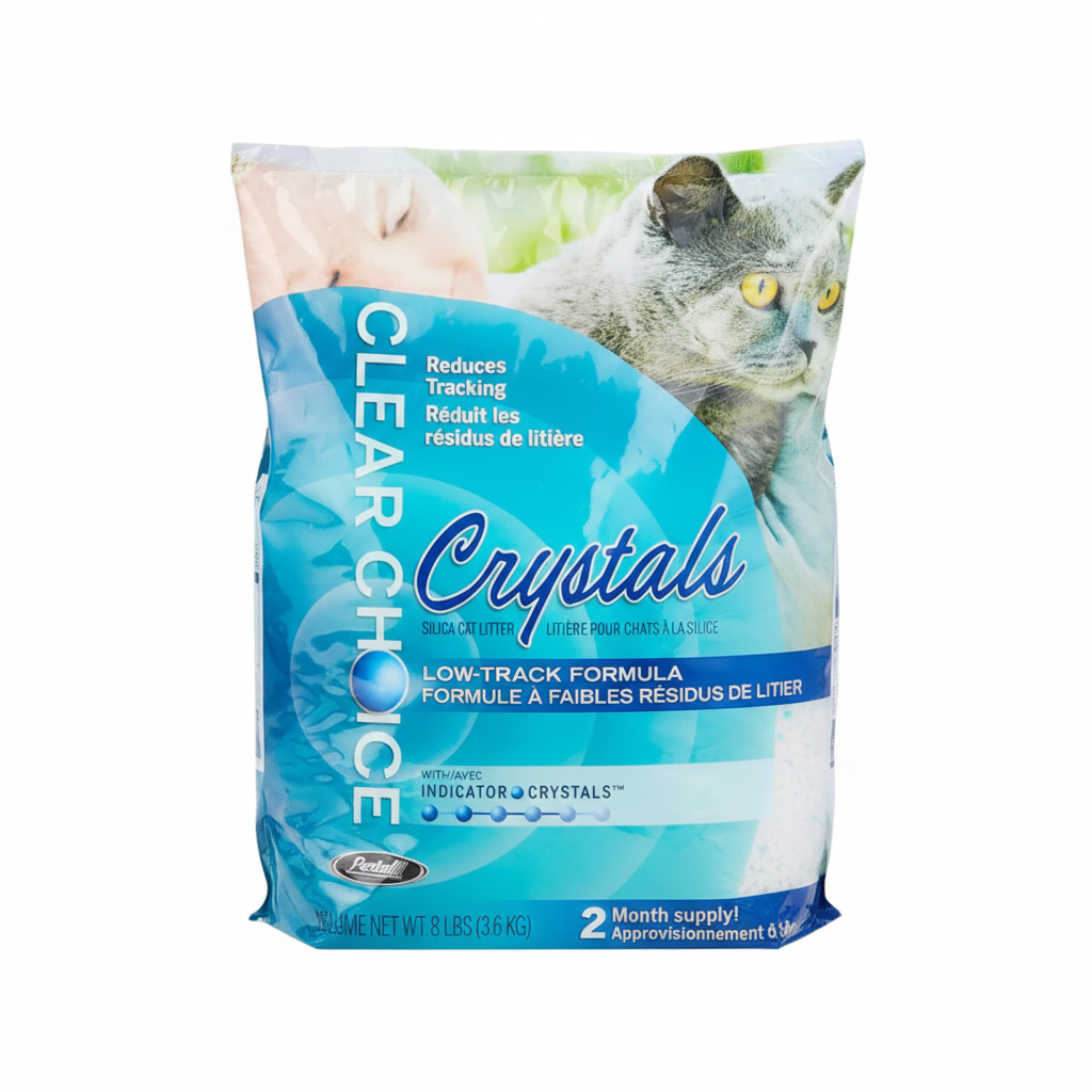 Clear Choice Silica Crystal Cat Litter 8LBS (3.6kg) - SNH Packing