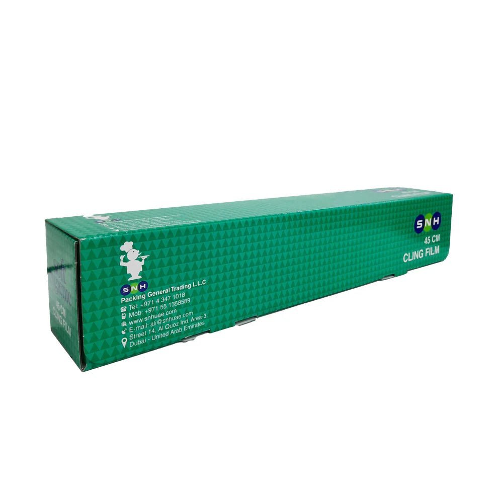 Cling Film Roll Fresh Food Wrap 30cm 45cm 11 Micron 300 Core - SNH Packing