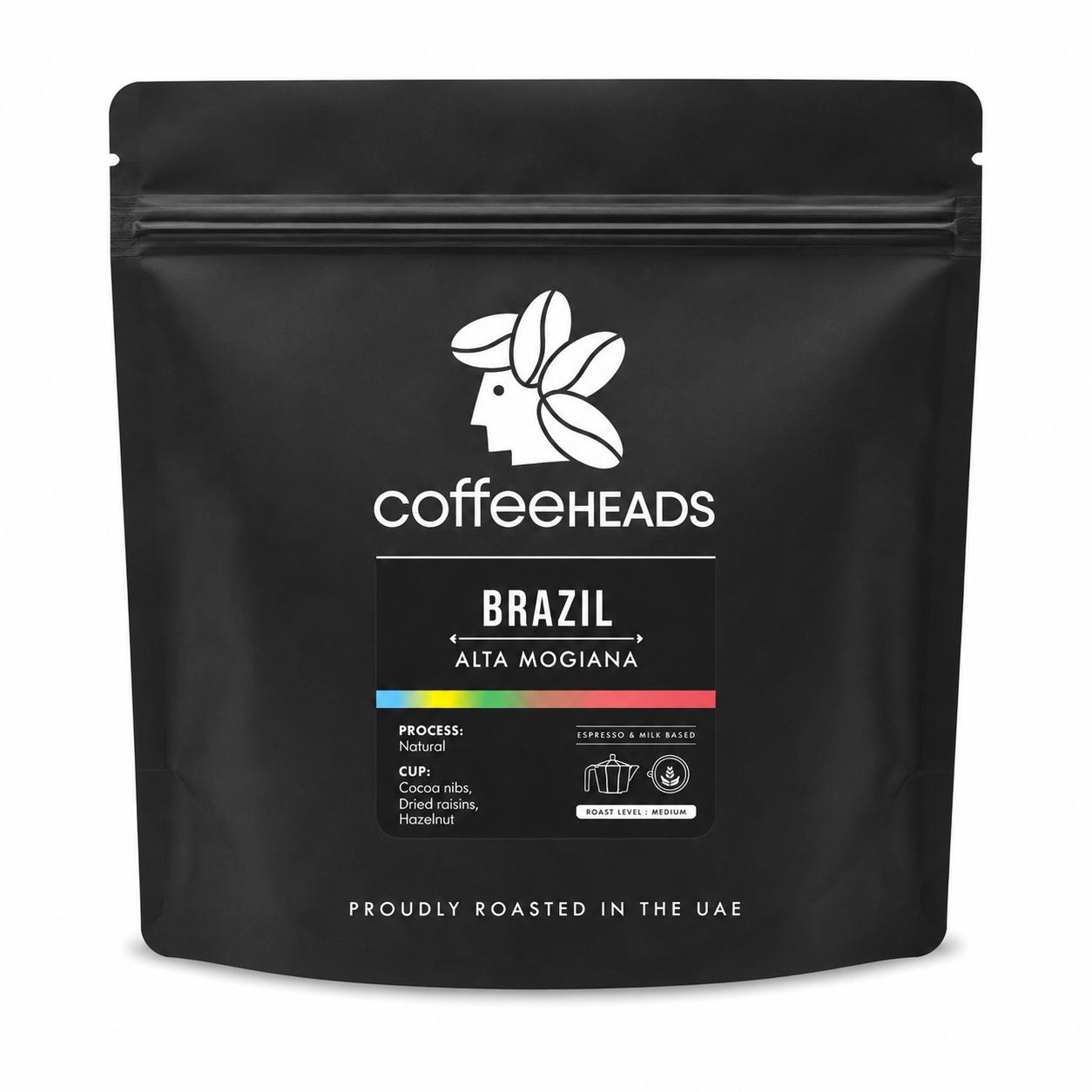 Coffeeheads Brazil Alta Mogiana Specialty Arabica Coffee Beans