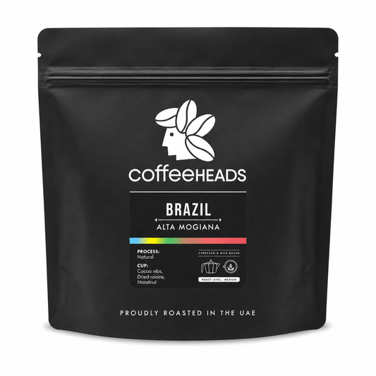 Coffeeheads Brazil Alta Mogiana Specialty Arabica Coffee Beans