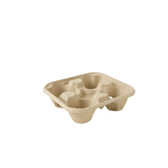 SNH Packing Corrugated Cup Holder 2 Cup 4 Cup Carrier