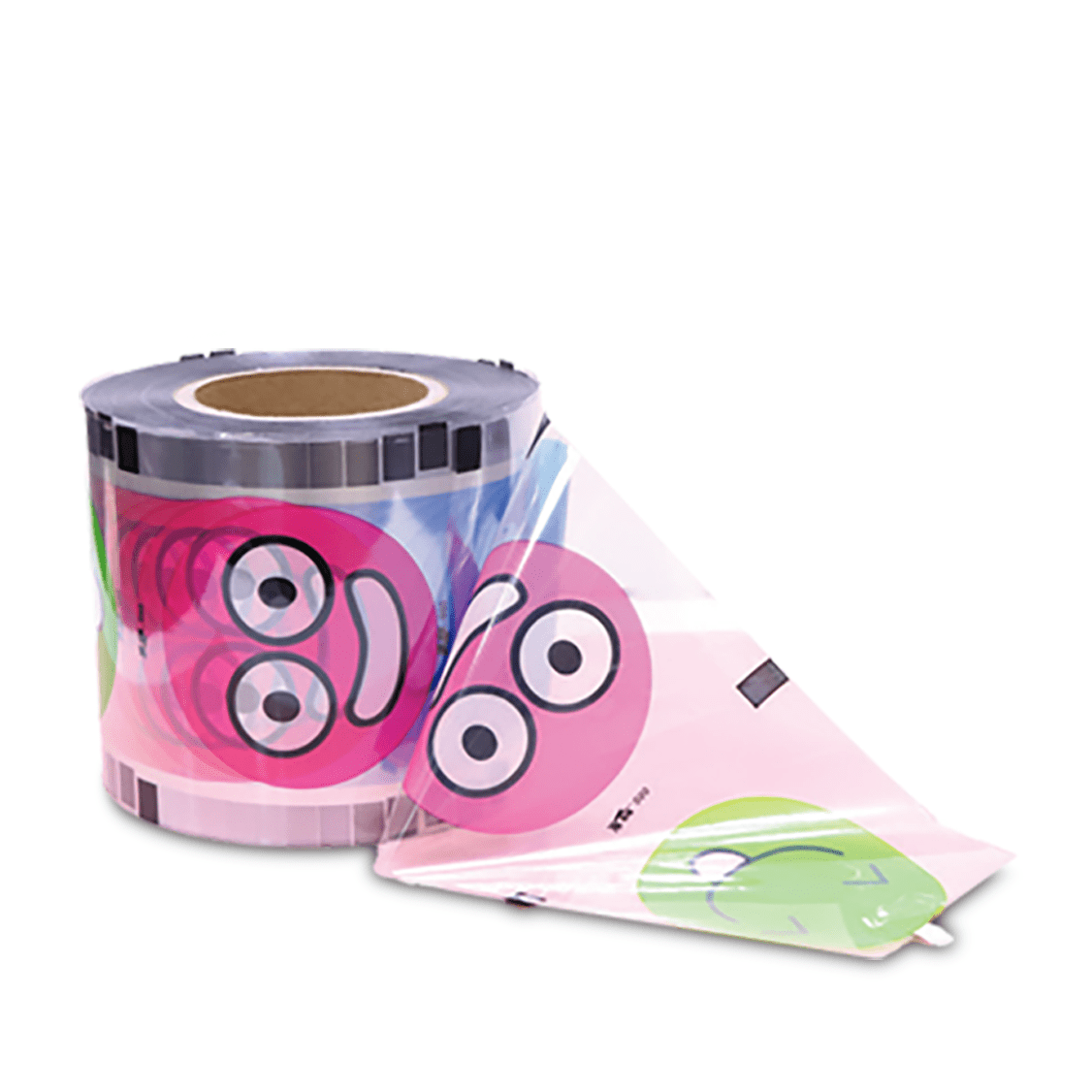 Cup Sealing Roll (Printed) – Approx. 2500 Seals | PP Cup Sealer Film Roll - SNH Packing