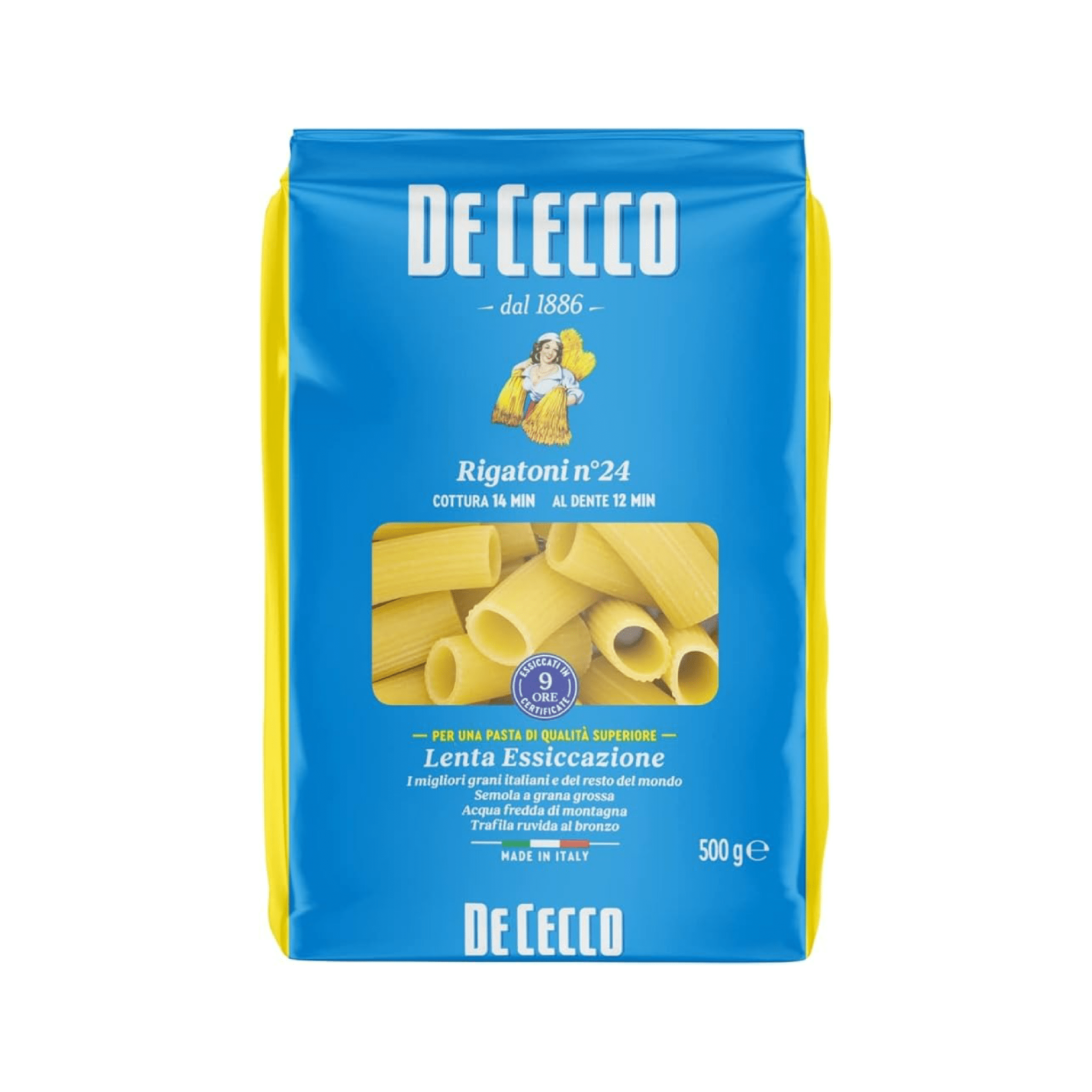 De Cecco Pasta Rigatoni Number 24 - SNH Packing