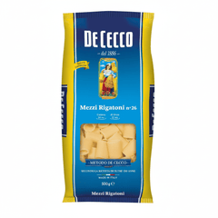 De Cecco Rigatoni No. 26 500g - SNH Packing