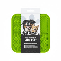 DOCO® Licking Mats for Dogs and Cats LIME GREEN 20x20 - SNH Packing