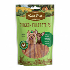 Dog Fest Chicken Fillet Strips For Mini - Dogs - 55g - SNH Packing