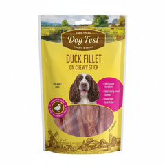 Dog Fest Duck Fillet On Chewy Stick For Adult Dogs - 90g - SNH Packing