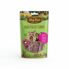 Dog Fest Duck Fillet Strips For Mini - Dogs - 55g - SNH Packing