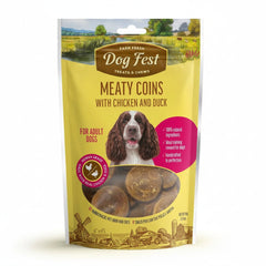 Dog Fest Meaty Coins With Chicken And Duck Rings 90g - SNH Packing