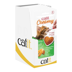 Catit Creamy Lickable Treats, Chicken & Lamb, 12pk/box