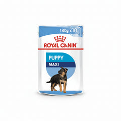 Royal Canin Size Health Nutrition Maxi Puppy (Wet Food - Pouches) 10 x 140 g