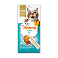 Catit Creamy Lickable Treats, Tuna, 12pk box