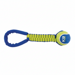 ZEUS K9 Fitness by Zeus Tennis Ball Nylon Twist Tug 30.5 cm