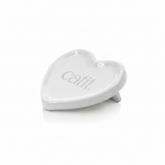 Catit Creamy Heart-shaped Dish