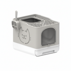 AFP Go Fresh Foldable Cat Litter Box Sand