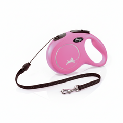 Flexi New Classic Cord Pink, Medium, 8 m