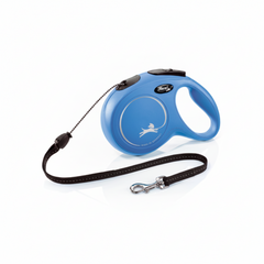 Flexi New Classic Cord Blue, Medium, 8 m