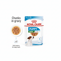 Royal Canin Size Health Nutrition Mini Puppy (Wet Food - Pouches) 12 x 85 g