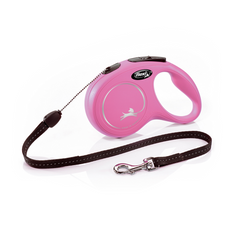 Flexi New Classic Cord Pink, Small, 8 m