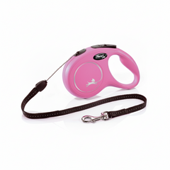 Flexi New Classic Cord Pink, Small, 8 m
