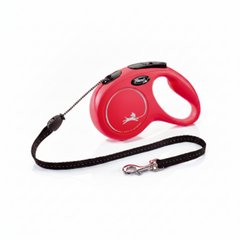 Flexi New Classic Cord Red, Medium, 5 m