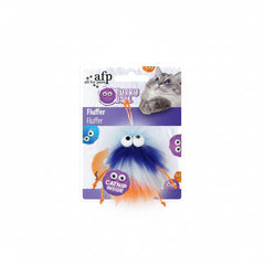 All for Paws Fluffer Cat Toy With Catnip (Orange)