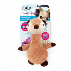 All for Paws Ultrasonic Brown Squirrel Plush Dog Squeaky Toy