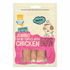 Goodboy Jumbo Chicken Chewy Twists 100 g