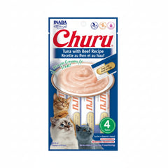 Inaba Churu Tuna with Beef Recipe 4PCS/PK – 56g