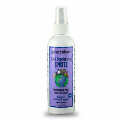 earthbath 3-IN-1 Deodorizing Spritz, Rosemary with Skin & Coat Conditioners, Made in USA, 8 oz pump spray - SNH Packing