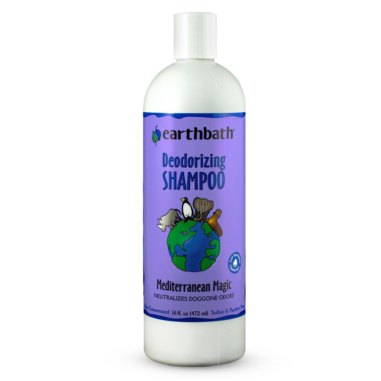 Earthbath Deodorizing Shampoo Mediterranean Magic 16oz - SNH Packing