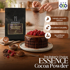 Essence Dutch Processed Cocoa Powder 1KG - SNH Packing