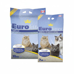 Eurolitter Premium Cat Litter – Babypowder - 15KG - SNH Packing