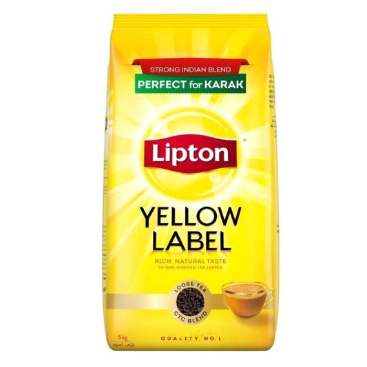 Lipton Yellow Label Black Loose Tea - 5 Kg