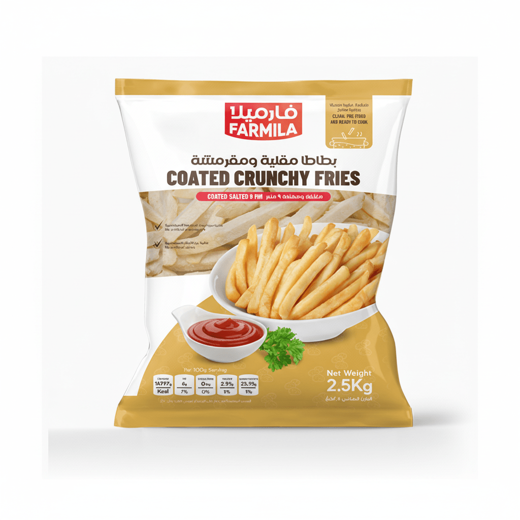 FARMILA SIGNATURE CRISPY COATED FRIES 9MM - 2.5KG - SNH Packing