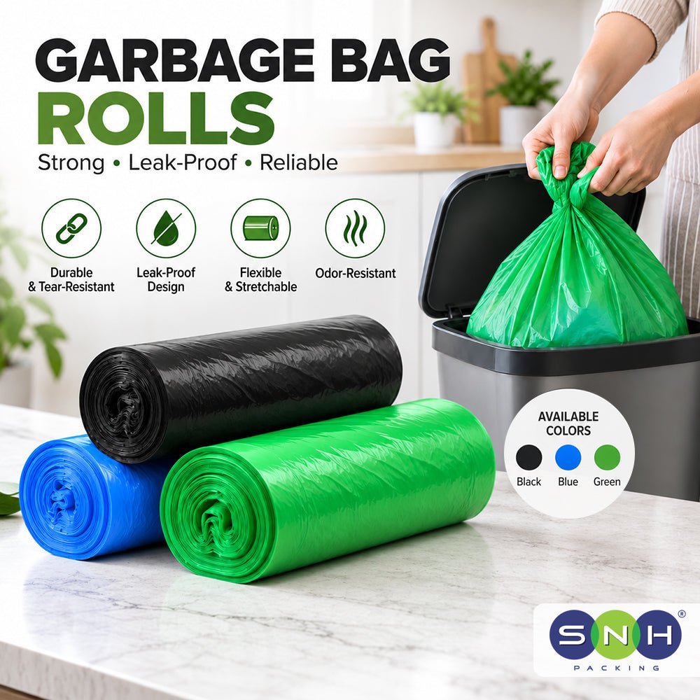 Garbage Bag Rolls for Home & Kitchen - SNH Packing