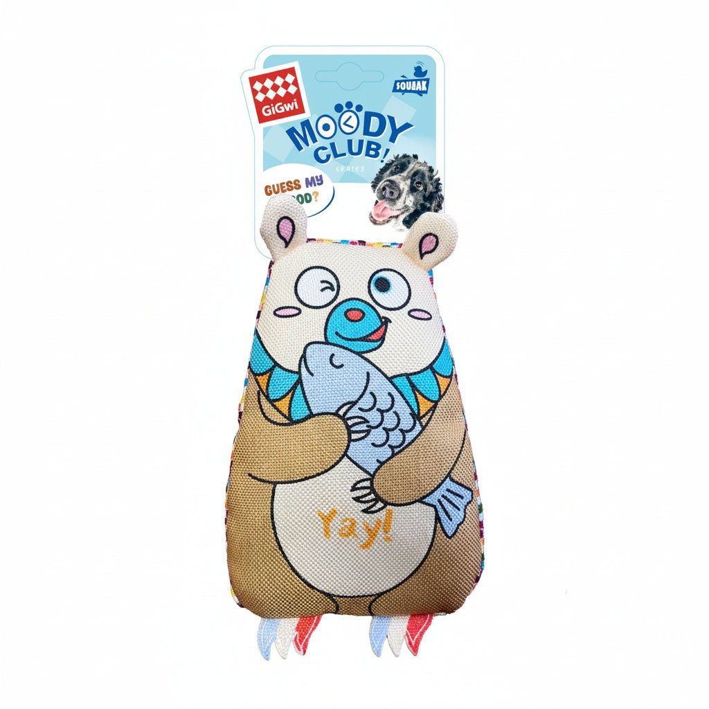 GiGwi Moody Club Bear – Large - SNH Packing
