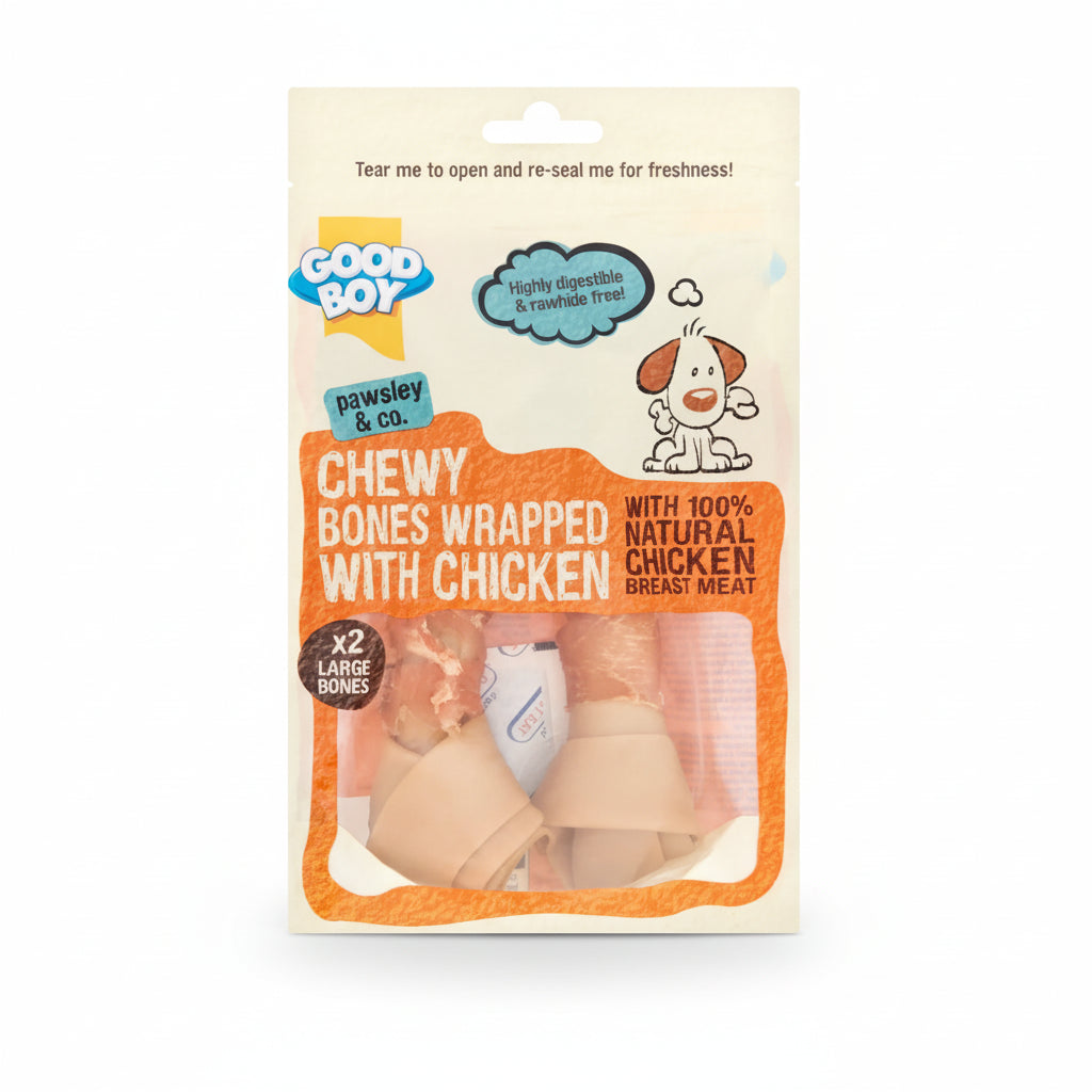 GOOD BOY Armitage Chicken Wrap Bone Large 2 Pk - SNH Packing