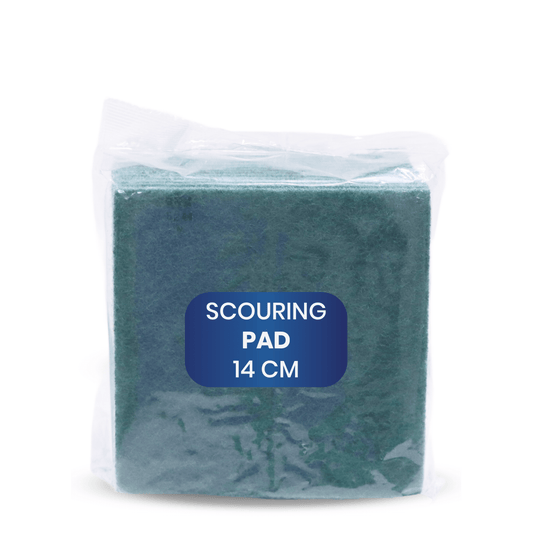 Green Scouring Pad – 14 cm Kitchen Scrub - SNH Packing