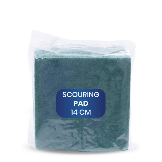 Green Scouring Pad 14cm Heavy Duty Kitchen Scrub - SNH Packing