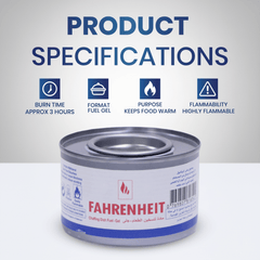 Handy Fuel Gel – Chafing Dish Heating Gel - SNH Packing